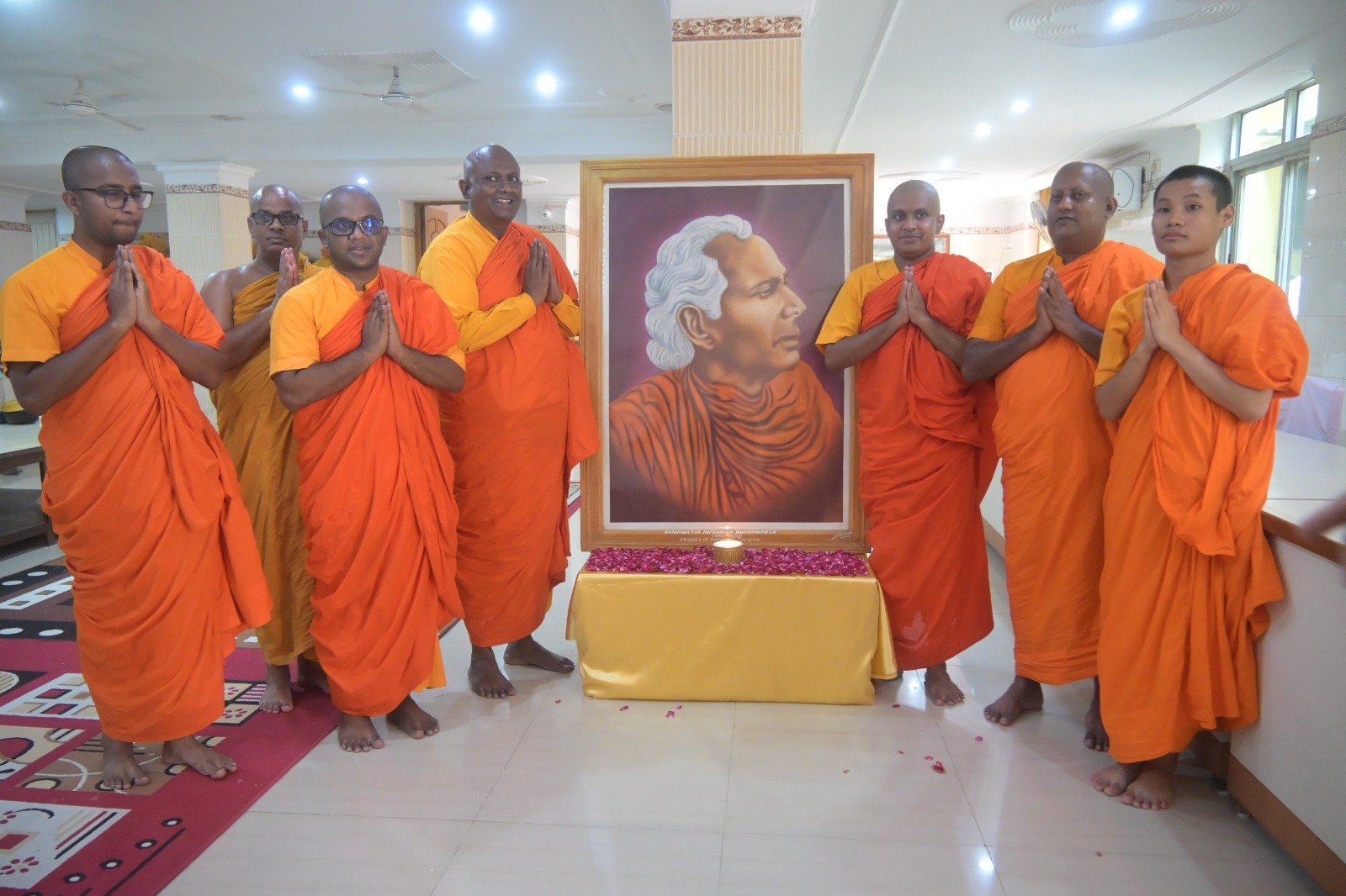 Commemoration of the 162nd Birth Anniversary of Bodhisattva Anagarika Dharmapala gallery image 1